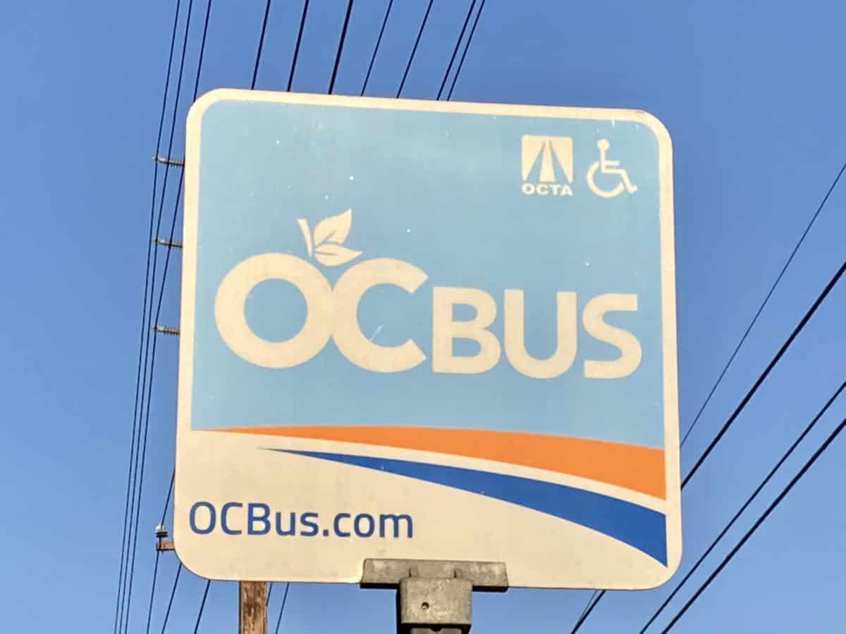 OC Bus Sign