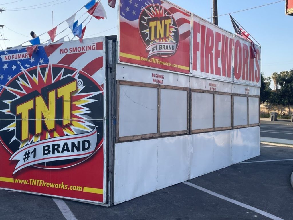 Costa Mesa High School Firework Stand At The Fairground’s